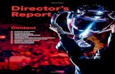 Director’s Report Director’s Report Director’s Report · Director’s Report Annual Report 2018 Director’s Report Director’s Report 12 Annual Report 2018. ... branded entertainment