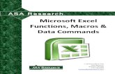 2010 Excel Functions Macros and Data Commands Manual as of ... · Instructors J. Carlton Collins, CPA AdvisorCPE is registered with the National Association of State Boards of Accountancy