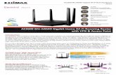 AC2600 MU-MIMO Gigabit Home Wi-Fi Roaming Router with VPN … · 2019-06-23 · AC2600 MU-MIMO Gigabit Home Wi-Fi Roaming Router with VPN & Access Point Introduction For anyone who’s