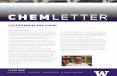 CHEM LETTER - University of Washingtondepts.washington.edu/.../documents/ChemLetterSpring2018finalweb.… · CHEM LETTER Dear Friend of Chemistry, These are exciting times in the