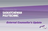 External Counsellor's Update - Saskatchewan Polytechnic · Adv. Cert. • Digital Graphic Design (DGD) Adv. Cert. • Interactive Media Production (IMP) Adv. Cert. Effective July
