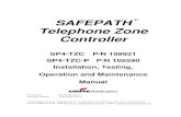 SAFEPATH Telephone Zone Controller - Eaton · Zone Paging, and Background Music on all zones. When using the SP4 Telzone Programmer 3 software additional features include Logical