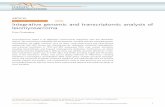 Integrative genomic and transcriptomic analysis of leiomyosarcomamalone.bioquant.uni-heidelberg.de/publications/pdf-files... · 2018-01-10 · Integrative genomic and transcriptomic
