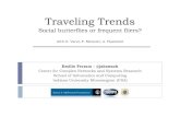 Traveling Trends Social butterflies or frequent fliers?cosn.acm.org/2013/files/Session8/Session8Paper1.pdf · Traveling Trends Social butterflies or frequent fliers? with O. Varol,