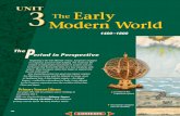 The Early Modern World - Weebly · The Early Modern World 1400–1800 Beginning in the late fifteenth century, Europeans engaged in a vigorous period of state building. The result