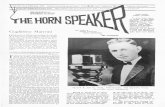 HORN SP - americanradiohistory.com...Much about radio acoustics was learned from the use of the tent studio. Engineers utilized drapes and sound board to the best advantage in a new