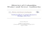 District of Columbia Water and Sewer Authority€¦ · The District of Columbia Water and Sewer Authority (“DCWASA” or the “Authority”) based on the current 10 year plan is