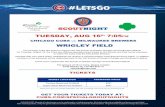TUESDAY, AUG 16 05PM - Girl Scouts · On Tuesday, August 16, the Cubs are offering specially priced tickets to Girl Scouts and their family members to watch the Cubs host the Milwaukee