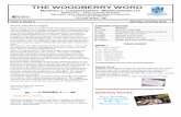 THE WOODBERRY WORD · Tuesday 10 May – 12 May inclusive. Letters have gone ... 4 May Grandparents Coffee Club ( see pg 4) 10 May NAPLAN commences 15 May Stewart House due 25 May