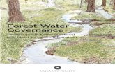 Forest Water Governance - umu.diva-portal.org1390729/FULLTEXT01.pdf · Forest Water Governance Challenges in Cross-Sectoral and Multi-Level Collaboration Irina Mancheva Department