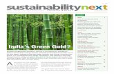 India s Green Gold - Sustainability Next will receive highly customized and facilitated acceleration