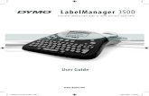 LabelManager 350D - DYMOdownload.dymo.com/dymo/user-guides/LabelManager/LM350D/LM3… · With your new DYMO LabelManager® 350D label maker, you can create a wide variety of high-quality,