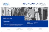 Richland Mall-Leasing Sheet-2019 - CBL Properties€¦ · RICHLAND MALL Waco, TX TRADE AREA FACTS • Richland is the largest enclosed regional shopping center between Dallas/Ft.