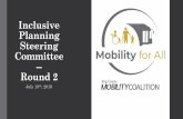 Inclusive Planning Steering Committee -- Round 2€¦ · Marketing and Outreach Charter ... Interviews with existing inclusive champions Literature review of existing toolkits and