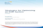 Strategies for Optimizing EHR System - ONC · Web viewThe Strategies for Optimizing EHR System checklist is intended to aid providers and health IT implementers with enhancing the