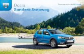Dacia The supermini with SUV style Sandero Stepway › images › uploads › Dacia e-Brochures May 202… · Sandero Stepway experience and more. Exclusive interior colours with