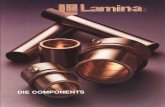 Lamina Inc. - Die Components - Punch Tools15 die components guide posts 32, 40, 50 & 63 dia. guide posts to have m8 x 1.25 - 12 long thread: 80, 100, 115 & 125 dia. guide posts to
