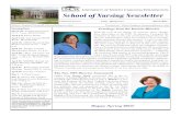 School of Nursing Newsletter - University of North ... · Volume 8 Issue 3 School of Nursing Newsletter Notable Recognition Tammy Arms attended the Donald W. Reynolds Faculty Development