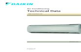 Air Conditioning Technical Data. Daikin/1. VRV/1...Air Conditioning Technical Data Wall mounted unit EEDEN15-204 FXAQ-P • VRV Systems • FXAQ-P 1 • Indoor Unit • FXAQ-P TABLE