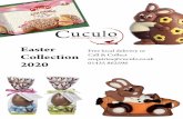 Cucu locuculo.co.uk › wp-content › uploads › 2020 › 04 › Cuculo... · Free local delivery or Call & Collect enquiries@cuculo.co.uk 01435 862596 Easter Collection 2020 Cucu
