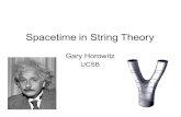 Spacetime in String Theory (IHES) - Sciencesconf.org · 2017-11-30 · String theory does not resolve all singularities (Nonlinear) gravitational plane waves are exact solutions to