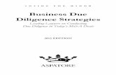 Business Due Diligence Strategies - sullcrom.com · Inside the Minds – Published by Aspatore Books risk with the seller and allows the purchaser to capture all the value-maximizing