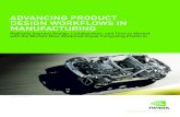 ADVANCING PRODUCT DESIGN WORKFLOWS IN MANUFACTURING library/commercial/markets... · ADVANCING PRODUCT DESIGN WORKFLOWS IN MANUFACTURING Radically Improve Design, Collaboration, and