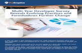Multi-Year Developer Survey Reveals Evolving Practices and ...€¦ · Multi-Year Developer Survey Java (non-Android) overall usage declines while Android expansion continues to accelerate