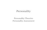 Personality Theories Personality Assessmentmrsichakpchs.weebly.com/.../1/1/2/3/...personality.pdf · •Nature vs. Nurture •Personality Assessments. Psychoanalytic Theory ... –Neuroticism