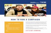 AMBASSADOR GUIDE: HOW TO RUN A CAMPAIGN...HOW TO RUN A CAMPAIGN AMBASSADOR GUIDE: Thank you for being a leader, volunteer and advocate for United ... a Jackpot incentive. VEGAS We