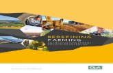 REDEFINING FARMING…REDEFINING FARMING CONTENTS THE CLA RURAL BUSINESS CONFERENCE ... and sustainable farming industry. 18 PAGE BUSINESS INNOVATION: NEW WAYS OF WORKING ... English