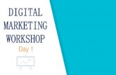 DIGITAL MARKETING WORKSHOP - نیماتودی · The Key Benefits to Inbound Marketing Lead Generation Higher ROI: instead of a turned off tv. Brand Awareness Building Relationships