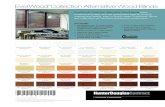 EverWood Collection Alternative Wood Blinds · 2020-01-23 · Technical InformationEverWood ® Collection Alternative Wood Blinds ACCEPTABLE MANUFACTURER A. Hunter Douglas Contract