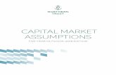 CAPITAL MARKET ASSUMPTIONS - Northern Trust...C Mark umptions 1 FIVE˜YEAR TLOOK: 2018 TION Here’s what you need to know about the forces shaping the economic and market landscape