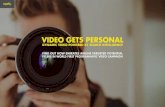 VIDEO GETS PERSONAL - CAPTIFY€¦ · video gets personal dynamic video powered by search intelligence. challenge raise awareness of emiratesÕ economy offering by highlighting the