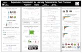 Expectation-Maximization for Learning Determinantal Point ...jgillenw.com/nips2014-poster.pdfAffandi et al. (ICML 2014) This work: no ﬁxed values or restrictive parameterizations