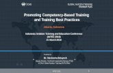Promoting Competency-Based Training and Training Best Practices › wp-content › uploads › 2018 › 03 › 4.-1150... · 2018-03-26 · & Chief, Global Aviation Training (GAT)