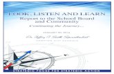 LOOK, LISTEN AND LEARN › about › LLLBoardBooklet.pdf1 The Superintendent’s Look, Listen and Learn Tour Understanding the Current Reality of Hampton City Schools The goals and