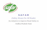 SAFAR Presentation web - Transport Departmenttransport.telangana.gov.in/.../safar-presentation-web.pdfHYDERABAD 39819 TOTAL 300000 SENSITIZATION OF COMMERCIAL VEHICLE DRIVERS ON ROAD