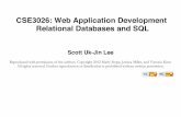 CSE3026: Web Application Development Relational Databases and SQLcontents.kocw.net/KOCW/document/2015/hanyang_erica/scott... · 2016-09-09 · Relational databases relational database: