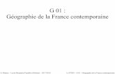 G 01 : Géographie de la France contemporaine · 2018-09-24 · G. Bideau – Lycée Benjamin-Franklin (Orléans) – 2017/2018 1e STI2D − G 01 : Géographie de la France contemporaine