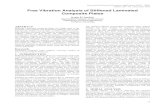 Free Vibration Analysis of Stiffened Laminated …...International Journal of Computer Applications (0975 – 8887) Volume 156 – No 1, December 2016 12 Free Vibration Analysis of