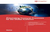 issue 3 Automating Financial Processes for the Global Audienceresource.prophix.com/links/gartner-reports/Gartner-Newsletter3.pdf · international expansion, which began a few years