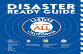 Disaster Ready Guide › sites › oes › Documents › Disaster... · Ready.gov . An 8-hour preparedness program Resources to prepare for any disaster. for individuals and families.