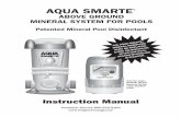Aqua Smarte Mineral Manual -English - King Technology...(AQUA SMARTE® Mineral Reservoir MUST be Replaced Every Season) Only the AQUA SMARTE® Mineral Reservoir ﬁ ts 1. the AQUA