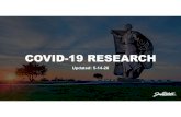 COVID-19 WEEKLY UPDATE 051420...Microsoft PowerPoint - COVID-19 WEEKLY UPDATE_051420.pptx Author: TOPR15034 Created Date: 5/15/2020 8:22:45 AM ...
