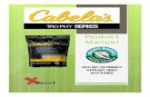 Product Manual - Cabela's S… · Great for soil improvements as a cover crop (aerates and loosens soil) Germinates quickly and grows in most soil types Great for no till food plots