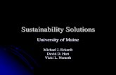 University of Maine - NSF · drivers of landscape change that profoundly affect Maine and other regions. Landscape change was identified as one of the grand challenges in environmental