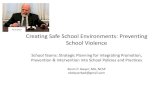 Creating Safe School Environments: Preventing School Violence 2019-10-28آ  Creating Safe School Environments: