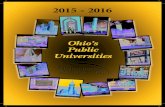 2011 - 2012 · 2015 - 2016 y y y y y i y n y The University of Toledo y y y. TABLE OF CONTENTS . ... Special Campus Visit Days 2-3 . Individual profiles of the 14 Ohio Public Universities